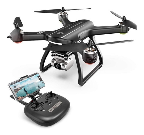 Imagen 2 de 3 de Drone Holy Stone HS700D con cámara 2K negro 1 batería
