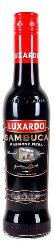 Licor Luxardo Sambuca Passione Nera 375ml Liqueur Italiano 