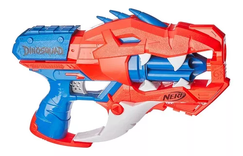 Lançador Nerf Pistola Lança 6 Dardos Arminha Brinquedo Raptor