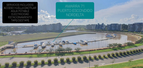 Imagen 1 de 2 de Amarra Nordelta Puerto Escondido