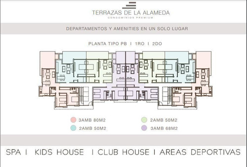 Imagen 3 de 21 de Departamentos 2 Ambientes Dentro Del Barrio Privado La Alameda -canning
