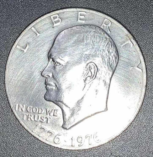 Moneda De 1 Dolar De Plata Conmemorativa Bicentenario 1976