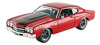 Fast & Furious 1:24 1970 Dom's Chevy Chevelle Ss Die-cas Atc