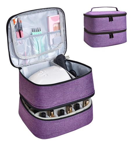 Organizador De La Bolsa De Almacenamiento De De Uñas