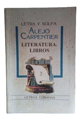 Letra Y Solfa Literatura Libros Alejo Carpentier F11