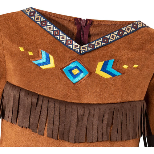 Disfraz De Nativo Americano De Okbebe, Vestido De Indios Ame
