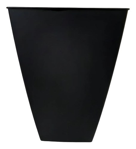 Maceta Linea Piramidal Matri 25 - Elegante Para Plantas Negro Piramidal