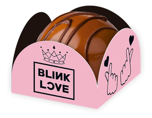 Porta Forminha Festa Blackpink Blink Love - 40 Unidades - Ju