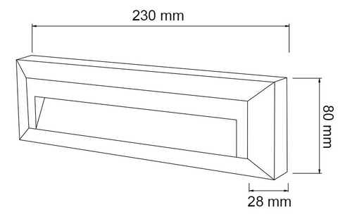 Imagen 7 de 7 de Lámpara Para Muro Exterior Blanco, 1.5 W, Luz Neutra