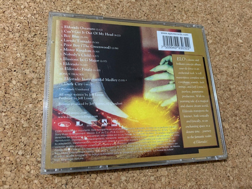 Imagen 4 de 4 de Cd- Eldorado, Electric Light Orchestra