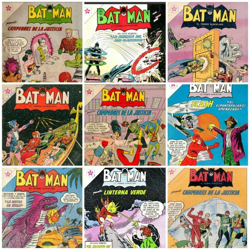 Colección Revista Batman Muchos Episodios Editorial Novaro