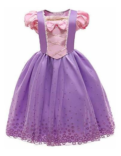 Hihcbf Girls Rapunzel Princess Sofia Costume Birthday Christ