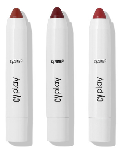 Cyzone Set Crayon Lips, 3 Unidades