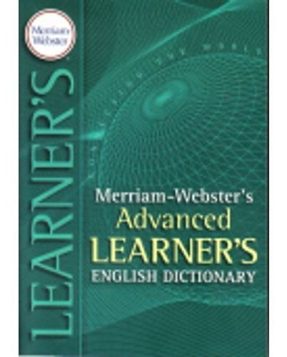 Merriam-webster's Advanced Learner's Dictionary, De Vv. Aa.. Editorial Merriam Webster, Tapa Blanda En Inglés Internacional, 2008