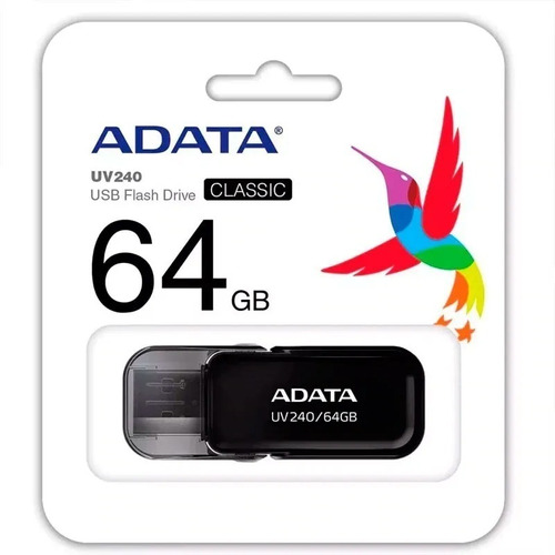 Memoria Usb Flash Drive Classic 64gb Adata Uv240