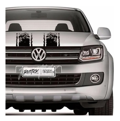 Calco Capot Ploteo Amarok Ranger Hilux