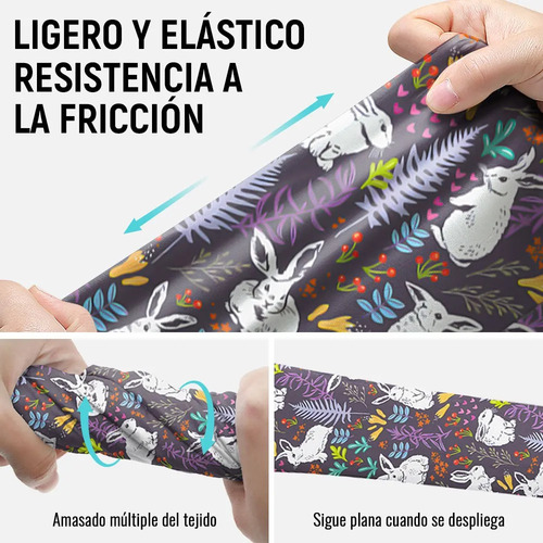 Pijama Cirúrgico Estampado De Corte Reto Com Bolsas Uniform-