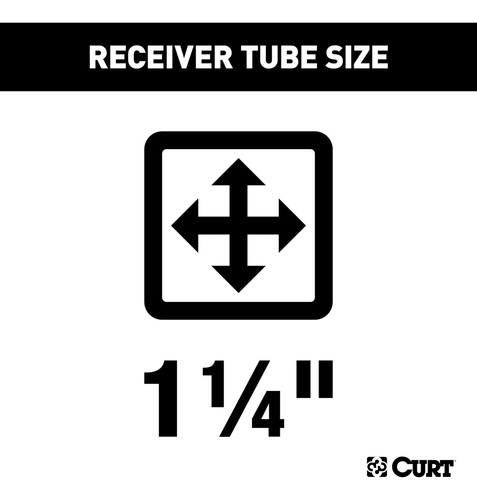 Curt Manufacturing 12173 Clase 2 Enganche Remolque