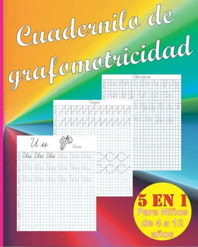 Cuadernillo De Grafomotricidad - Letra Cursiva - Caligrafía