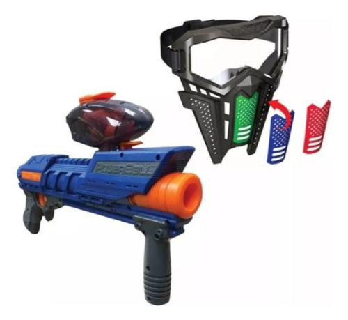 Dart Zone Pistola Lanza Bolas Mega Force + Mascara 