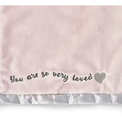 Imagen 2 de 3 de Demdaco Isabella Bunny You Are So Very Loved Rosa Y Gris 13