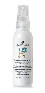 Emulsion Hidratante Deep Care 60ml Pieles Grasas Carthage