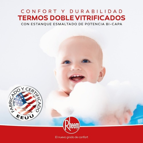 Imagen 5 de 8 de Termo Eléctrico Rheem 114 Litros Piso 220v 2kw Everkleen