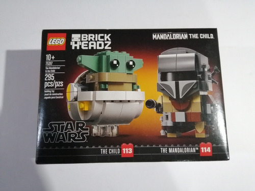 Star Wars Lego Baby Yoda Brick Headz The Mandalorian #2