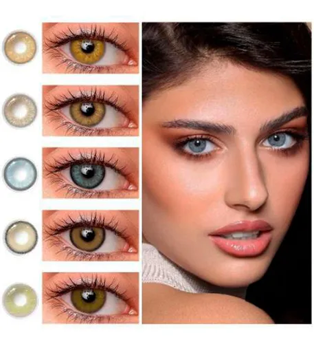 Lentes de contacto 2025 color verde miel