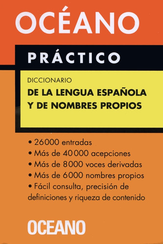 Diccionario De La Lengua Española Y De Nombres Propios