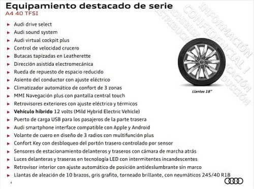 Audi A4 2011 2012 2013