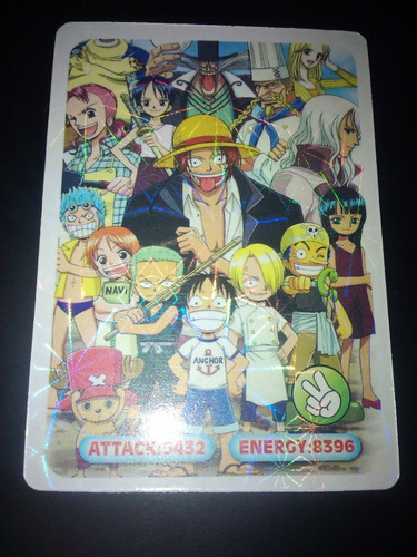 Carta One Piece Los Mugiwaras De Chicos