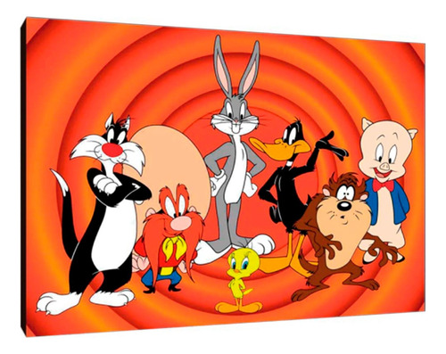 Cuadros Poster Dibujos Animados Looney Tunes S 15x20 Ilt 70