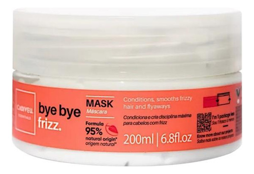 Cadiveu Professional Bye Bye Frizz Máscara Capilar 200ml