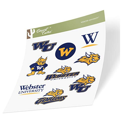 Webster University Sticker Wu Gorloks Stickers Vinyl De...