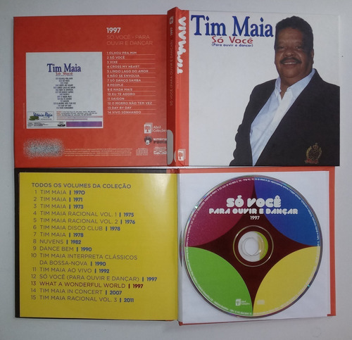 Tim Maia Cd Só Você Para Ouvir 1997 Coleção Ed Abril Vol. 12