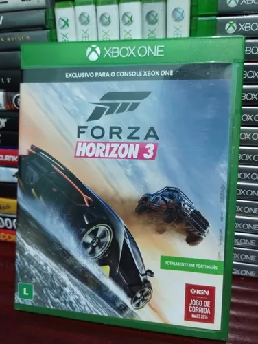 Jogo Forza Horizon 3 Xbox One Mídia Física - celltronics