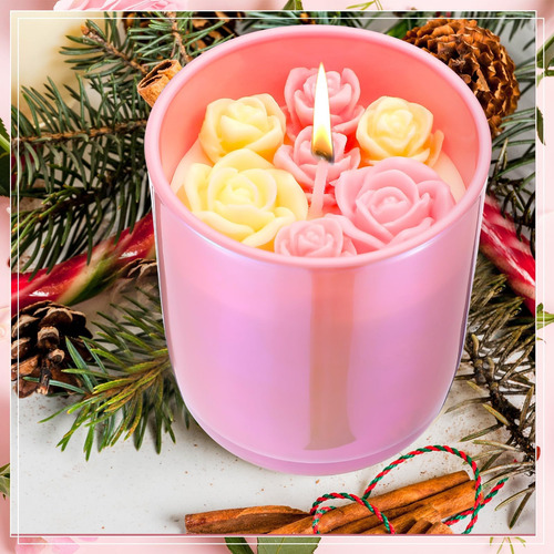 Tondiamo Día Vela Perfumada Vela Rose Aromaterapia Regalo 9