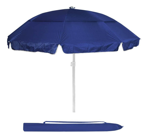 Sombrilla De Playa Jardín Con Funda De 2.15mts De Diámetro