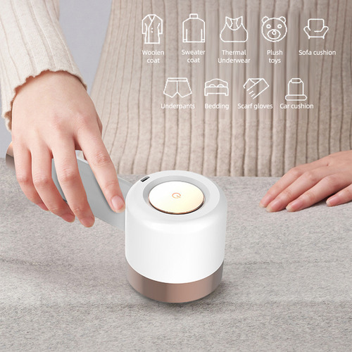 Tela Eléctrica Recargable Usb 2 En 1 Y Lint R, Color Blanco