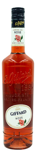 Pack De 12 Licor Giffard Creme De Rose 700 Ml