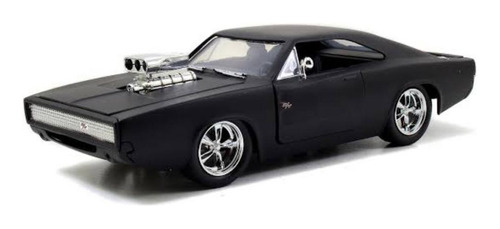 Dom's Dodge Charger R/t 1/24 Negro Mate Jada R/f