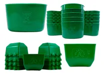 Comprar 60 Comederos Bebederos Para Gallo 30 De Jaula + 30 Cuadrados