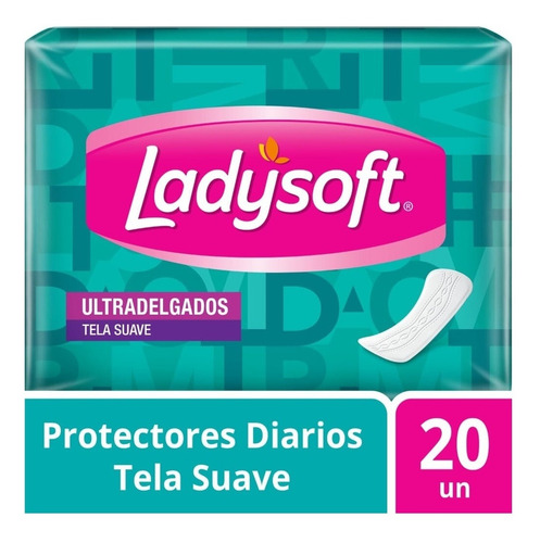 Protectores Diarios Ladysoft Ultra Delgada 20 Unidades