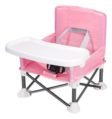 Silla Periquera Plegable Portátil Aquila Baby Color Rosa