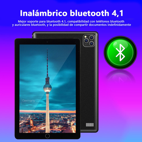 Tableta Mtk6797 Chip 10.1 S11 Rom128gb Y Ram6gb Negro