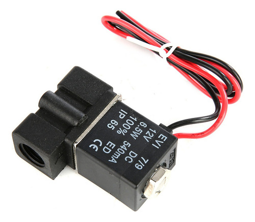 Zh Electroválvula Eléctrica De Plástico De 2 Vías 1/4 Npt