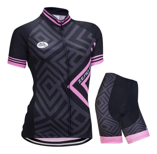 Chaqueta De Ciclismo De Manga Corta Para Mujer Zerobike, Cam