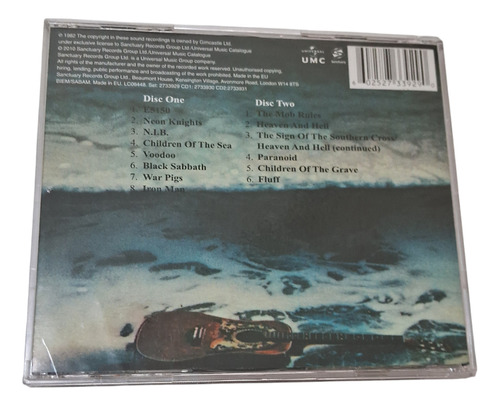 Black Sabbath Live Evil Doble Cd Reedición