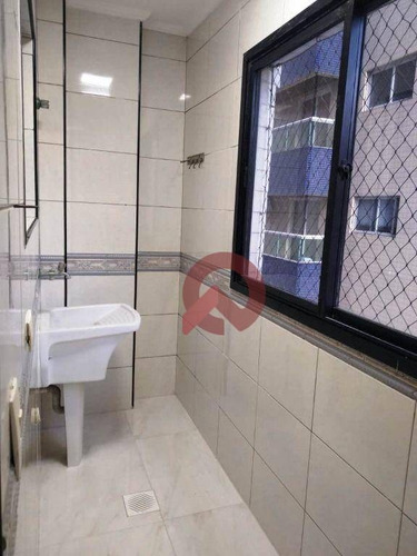 Imagem 26 de 26 de Apartamento Com 3 Dormitórios À Venda, 99 M² Por R$ 450.000 - Guilhermina - Praia Grande/sp - Ap3505